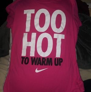 Hot Pink Women's Nike T-Shirt